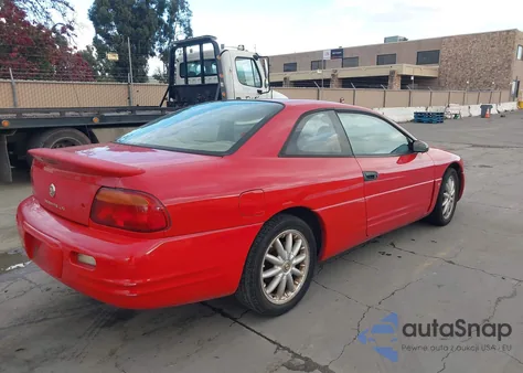 1998 Chrysler Sebring Lxi from USA, damaged, VIN 4C3AU52N7WE083925